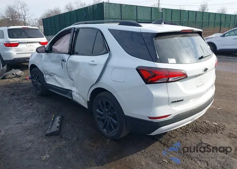 2023 Chevrolet Equinox Awd Rs z USA, uszkodzony, nr VIN 3GNAXWEGXPS199254